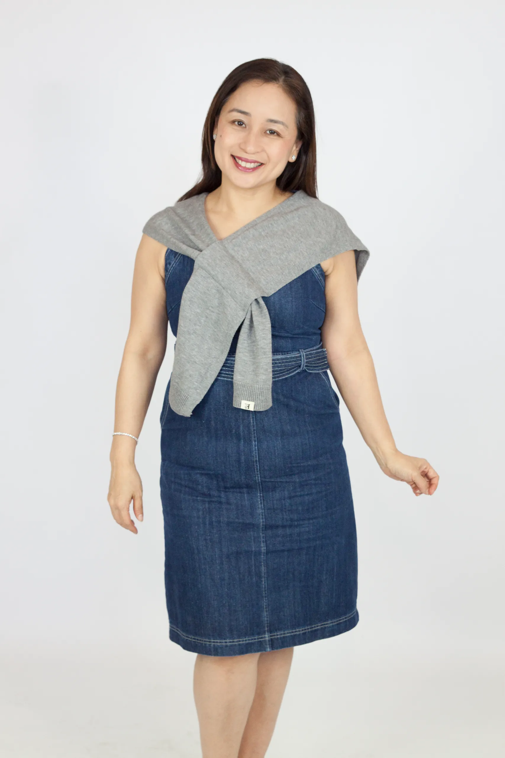 One Sleeve Cape Cardigan