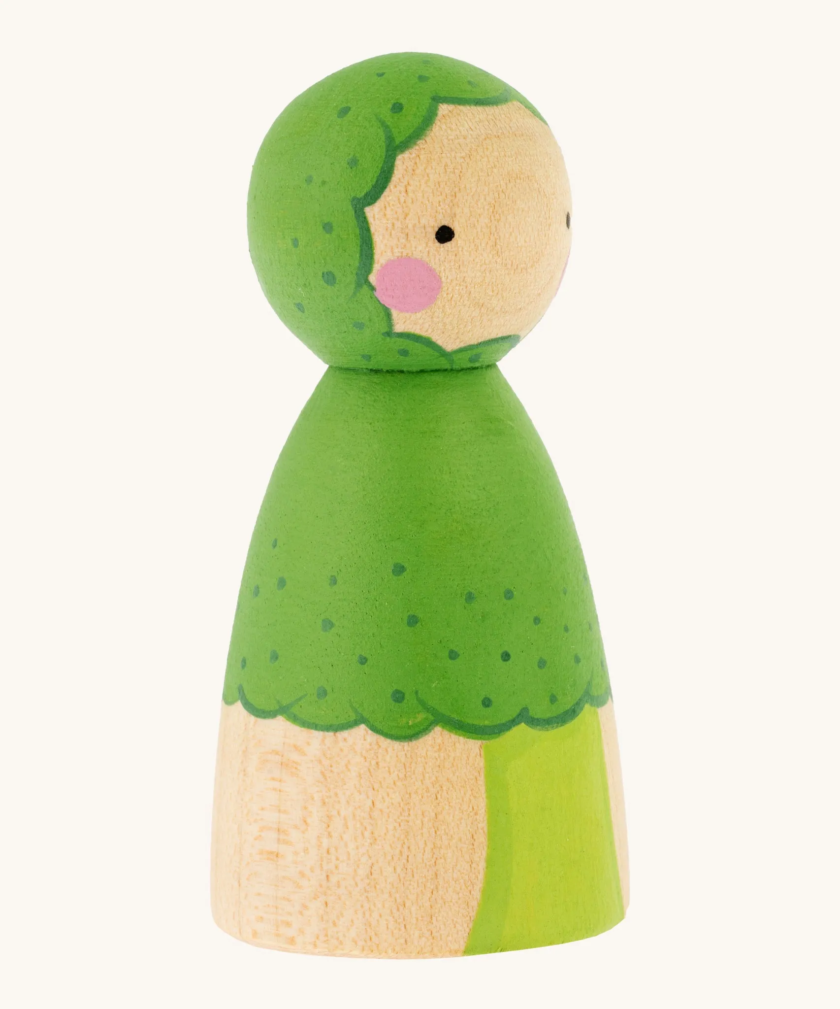 Peepul Broccoli Peg Doll