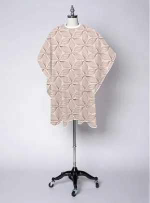 Premium Client Hairstyling Cape - Petals Print