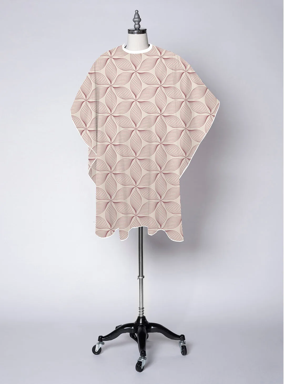 Premium Client Hairstyling Cape - Petals Print