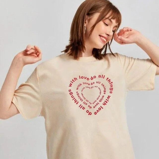 "Do All Things With Love" T-Shirt