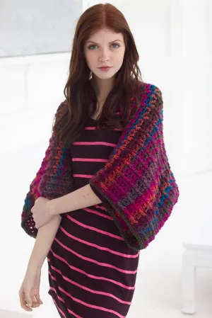Ribs And Shells Shrug Pattern (Crochet)