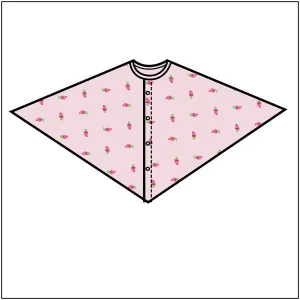 Rose Bud Mammography Cape (12 Pack)