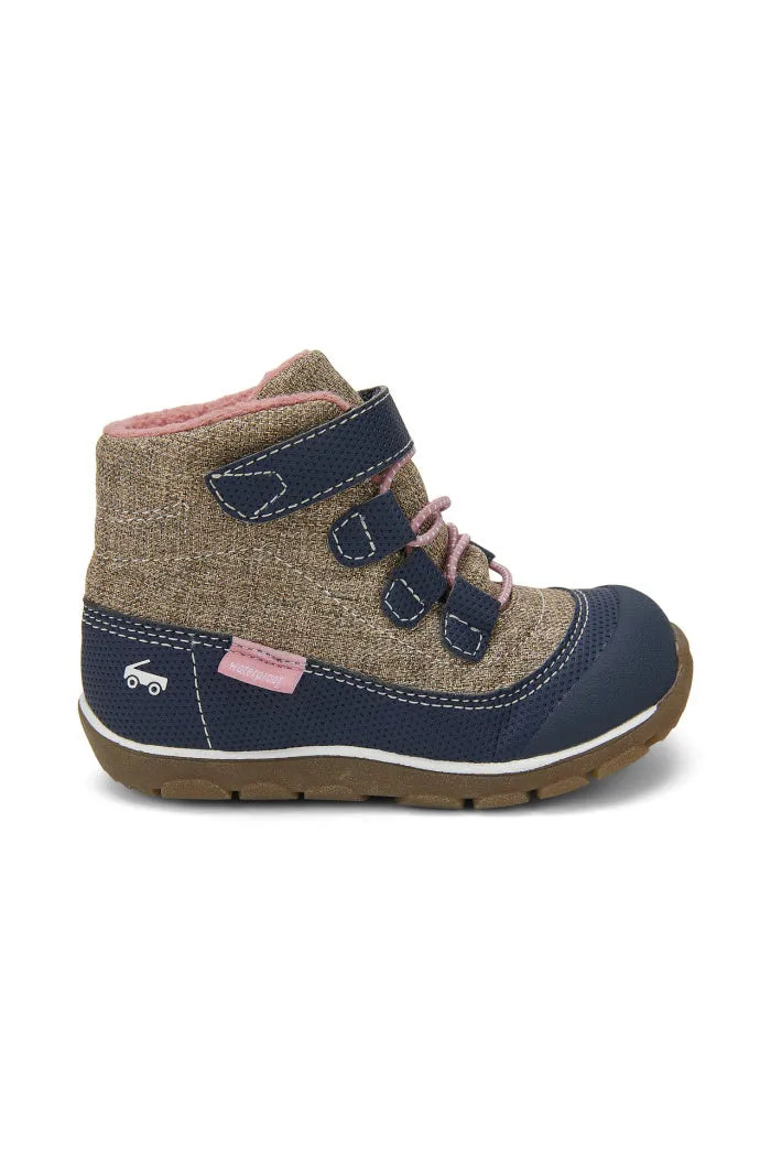 See Kai Run Girls Sam II in Brown/Navy