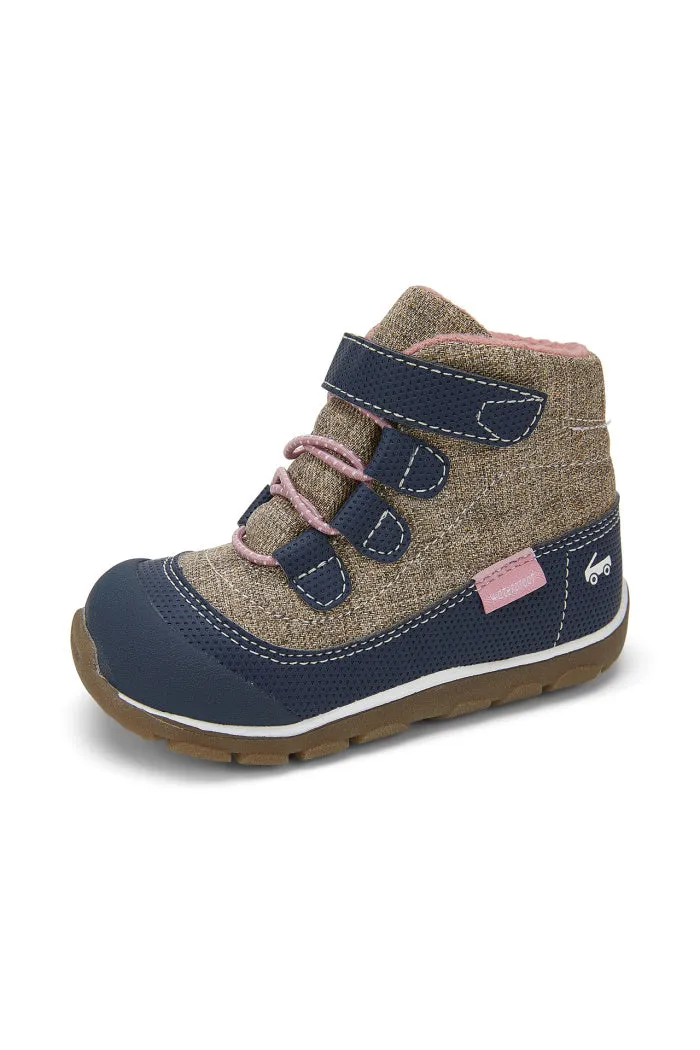 See Kai Run Girls Sam II in Brown/Navy