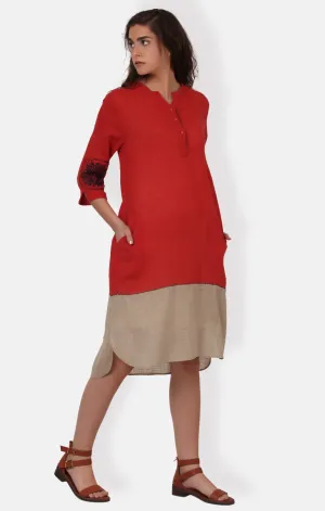 Shirt Dress Madder