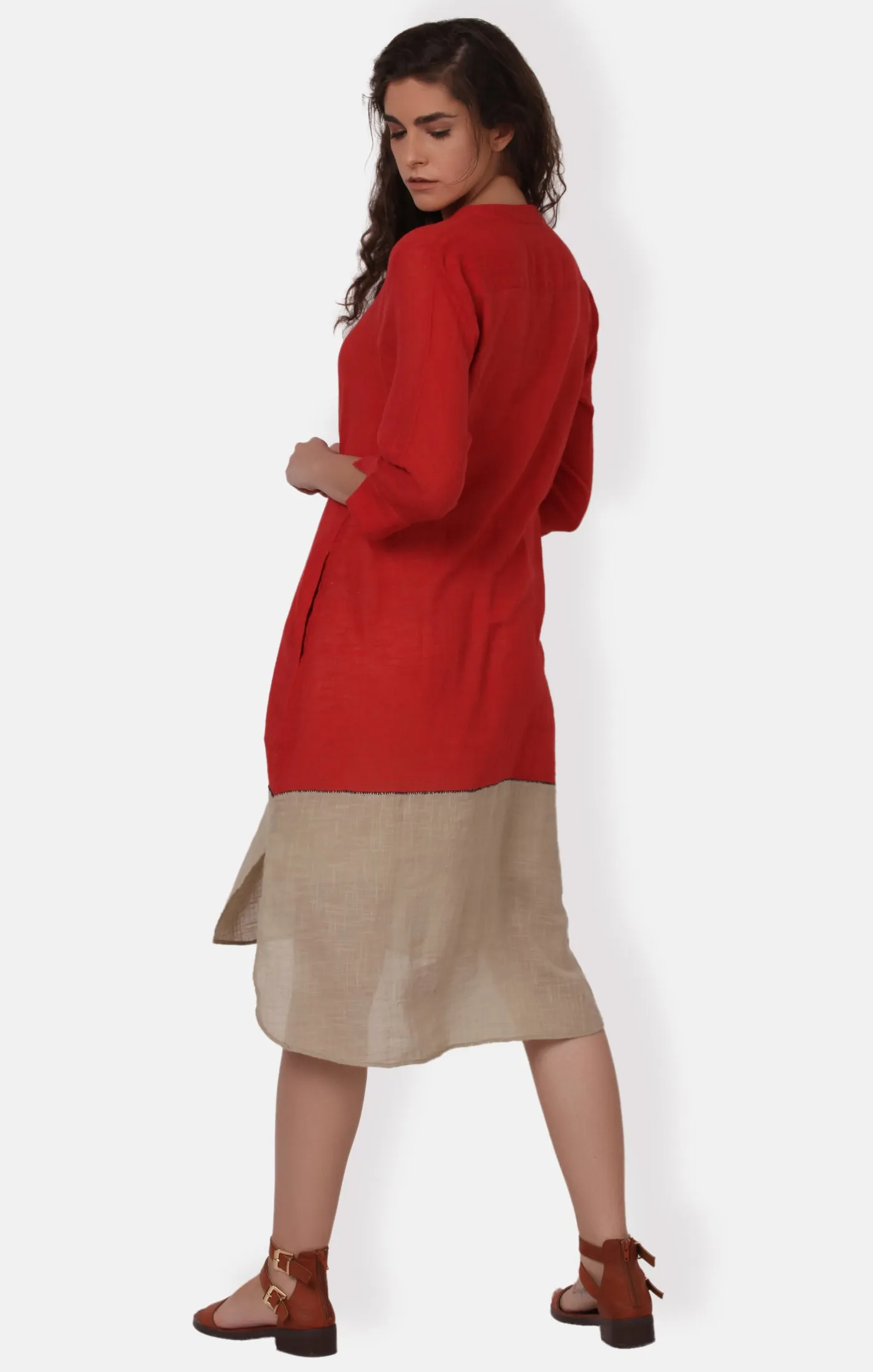 Shirt Dress Madder
