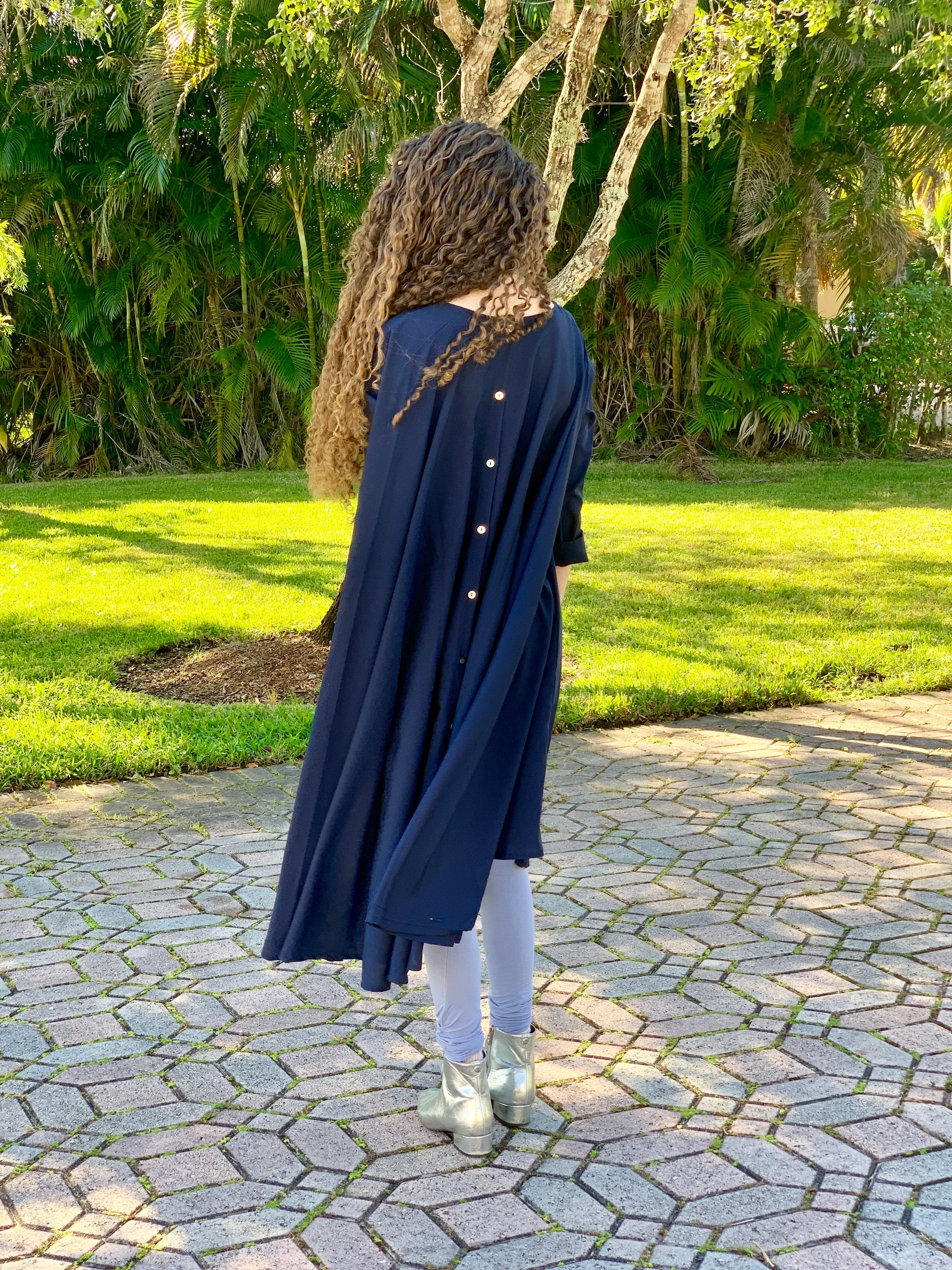 Shunka - Navy Crepe