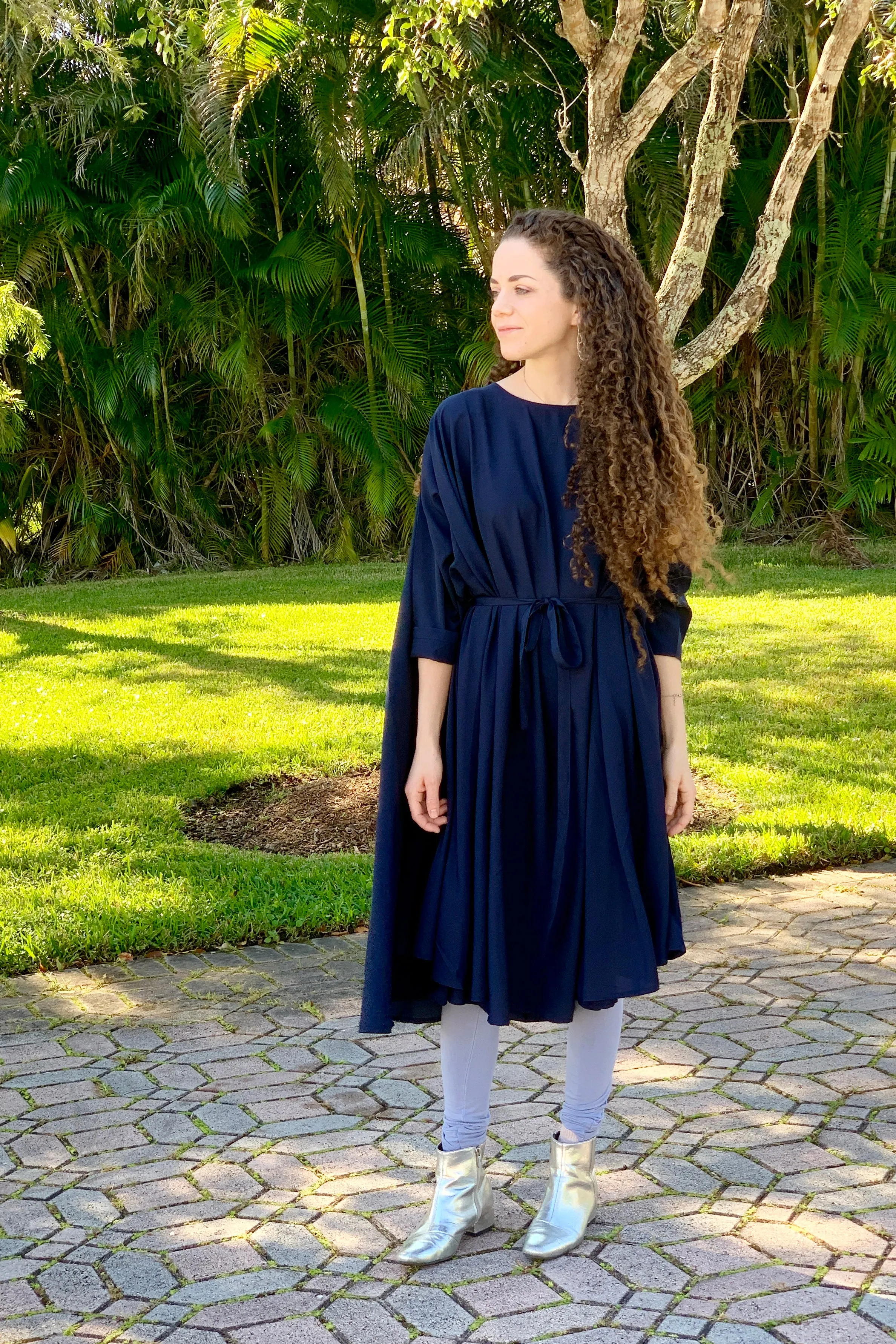 Shunka - Navy Crepe