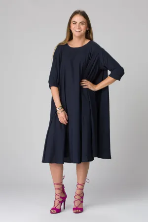 Shunka - Navy Crepe