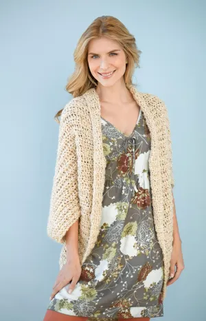 Simple Crochet Shrug - Version 1