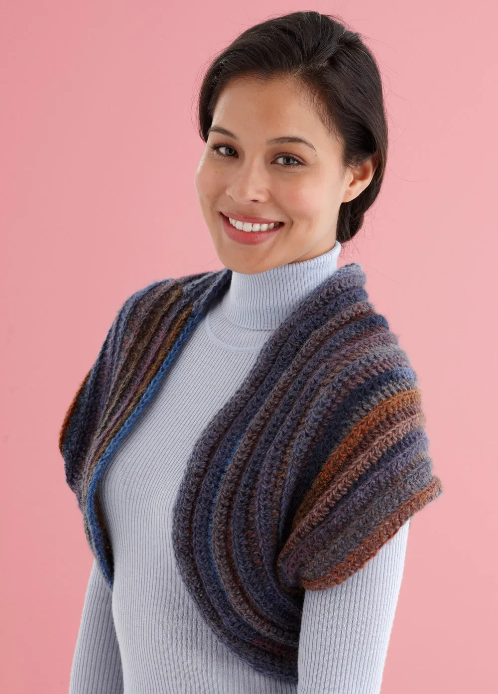 Snap-It Shrug/Cowl (Crochet)