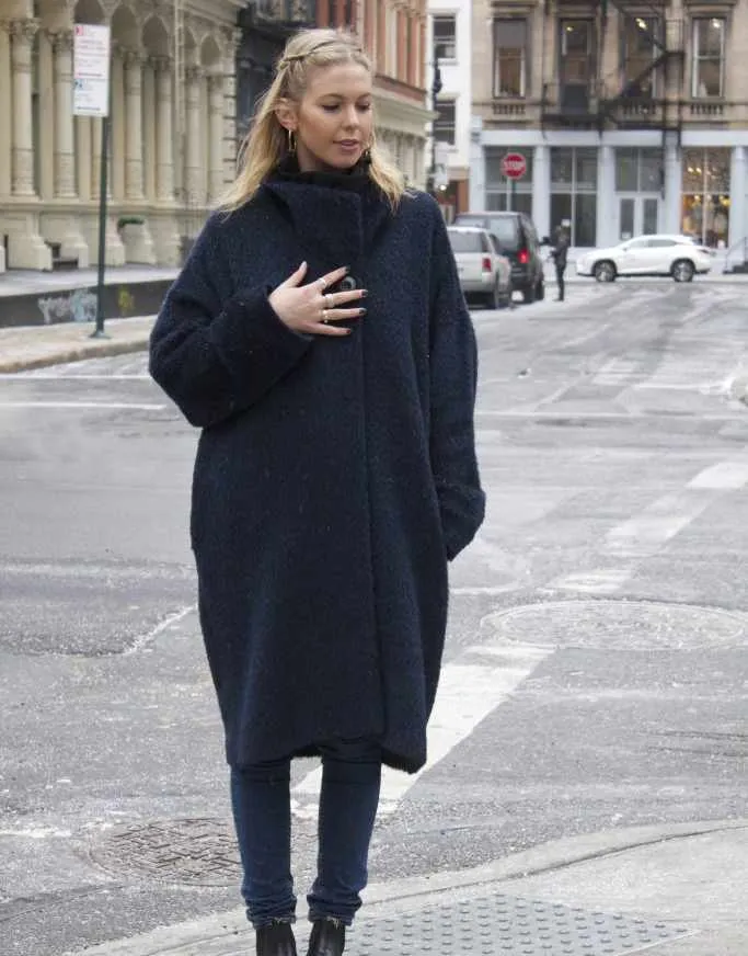 Soho Coat Sewing Pattern, Tessuti