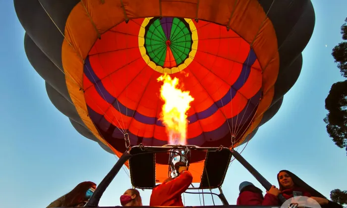 Sunrise Hot Air Balloon Experience including Breakfast with Ballooning Cape Town