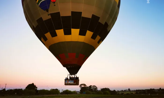 Sunrise Hot Air Balloon Experience including Breakfast with Ballooning Cape Town