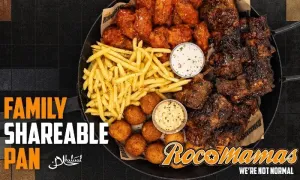 The Rocomamas Family Share Pan – Ribs, Wings & More at RocoMamas Westgate Mall
