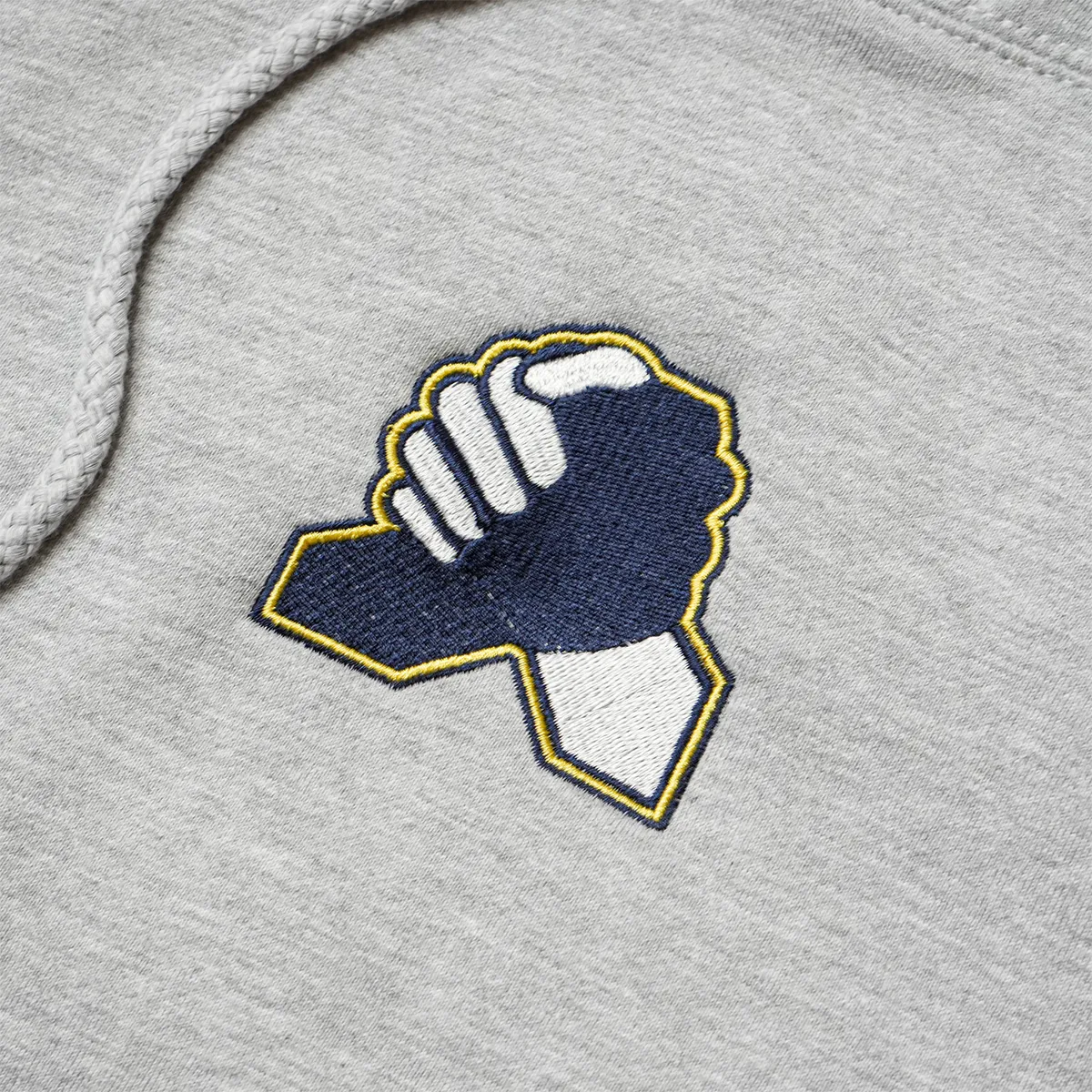 United Hands Hoodie - Heather/Navy