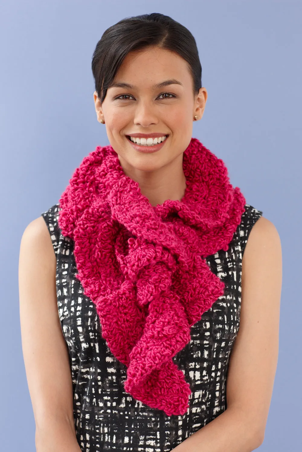 Vertical Twist Scarf Pattern (Crochet)